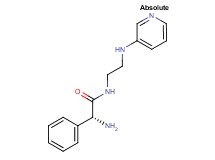 (2R)-2-amino-2-phenyl-N-[2-(pyridin-3-ylamino)ethyl]acetamide
