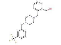 [2-({4-[3-(trifluoromethyl)benzyl]piperazin-1-yl}methyl)phenyl]methanol