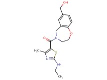 (4-{[2-(ethylamino)-4-methyl-1,3-thiazol-5-yl]carbonyl}-2,3,4,5-tetrahydro-1,4-benzoxazepin-7-yl)methanol