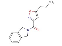 2-[(5-propyl-3-isoxazolyl)carbonyl]isoindoline