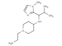 N-[2-methyl-1-(1-methyl-1H-imidazol-2-yl)propyl]-1-propylpiperidin-4-amine