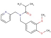 N-(3,4-dimethoxybenzyl)-2-methyl-N-(2-pyridinylmethyl)propanamide
