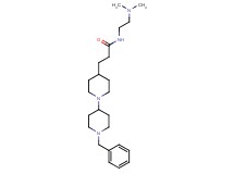 3-(1'-benzyl-1,4'-bipiperidin-4-yl)-N-[2-(dimethylamino)ethyl]propanamide