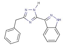 3-(3-benzyl-1H-1,2,4-triazol-5-yl)-1H-indazole
