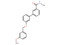 3'-[(3-methoxybenzyl)oxy]-N-methylbiphenyl-3-carboxamide