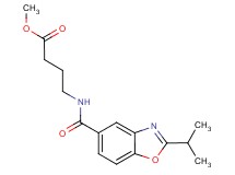 methyl 4-{[(2-isopropyl-1,3-benzoxazol-5-yl)carbonyl]amino}butanoate