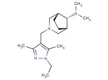 (8-syn)-3-[(1-ethyl-3,5-dimethyl-1H-pyrazol-4-yl)methyl]-N,N-dimethyl-3-azabicyclo[3.2.1]octan-8-amine