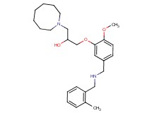 1-(1-azocanyl)-3-(2-methoxy-5-{[(2-methylbenzyl)amino]methyl}phenoxy)-2-propanol