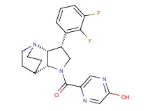 5-{[(3R*,3aR*,7aR*)-3-(2,3-difluorophenyl)hexahydro-4,7-ethanopyrrolo[3,2-b]pyridin-1(2H)-yl]carbonyl}pyrazin-2-ol