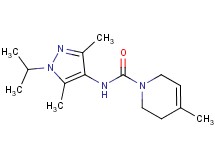 N-(1-isopropyl-3,5-dimethyl-1H-pyrazol-4-yl)-4-methyl-3,6-dihydropyridine-1(2H)-carboxamide