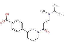 4-[1-(N-isopropyl-N-methyl-beta-alanyl)piperidin-3-yl]benzoic acid