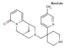(1S,9S)-11-{[4-(5-methyl-2-pyridinyl)-4-piperidinyl]methyl}-7,11-diazatricyclo[7.3.1.0~2,7~]trideca-2,4-dien-6-one dihydrochloride