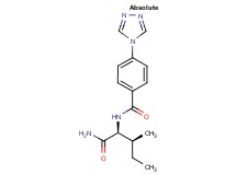 N~2~-[4-(4H-1,2,4-triazol-4-yl)benzoyl]-L-isoleucinamide