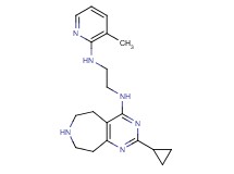 N-(2-cyclopropyl-6,7,8,9-tetrahydro-5H-pyrimido[4,5-d]azepin-4-yl)-N'-(3-methyl-2-pyridinyl)-1,2-ethanediamine dihydrochloride