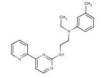 N-ethyl-N-(3-methylphenyl)-N'-[4-(2-pyridinyl)-2-pyrimidinyl]-1,2-ethanediamine