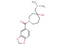 1-(1,3-benzodioxol-5-ylcarbonyl)-4-[(dimethylamino)methyl]-4-azepanol