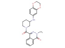 4-{[3-(2,3-dihydro-1,4-benzodioxin-6-ylamino)-1-piperidinyl]carbonyl}-2-methyl-1(2H)-phthalazinone