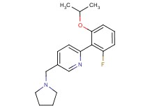 2-(2-fluoro-6-isopropoxyphenyl)-5-(pyrrolidin-1-ylmethyl)pyridine