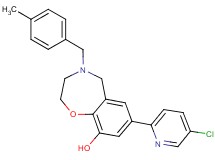 7-(5-chloropyridin-2-yl)-4-(4-methylbenzyl)-2,3,4,5-tetrahydro-1,4-benzoxazepin-9-ol