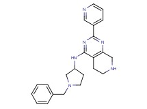 N-(1-benzylpyrrolidin-3-yl)-2-pyridin-3-yl-5,6,7,8-tetrahydropyrido[3,4-d]pyrimidin-4-amine