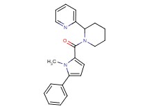 2-{1-[(1-methyl-5-phenyl-1H-pyrrol-2-yl)carbonyl]-2-piperidinyl}pyridine