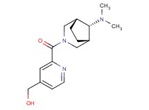 (2-{[(8-syn)-8-(dimethylamino)-3-azabicyclo[3.2.1]oct-3-yl]carbonyl}pyridin-4-yl)methanol