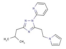 2-{3-isobutyl-5-[2-(1H-pyrrol-1-yl)ethyl]-1H-1,2,4-triazol-1-yl}pyridine