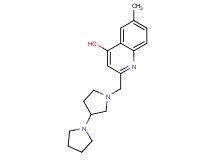 2-(1,3'-bipyrrolidin-1'-ylmethyl)-6-methylquinolin-4-ol