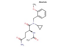 (2S)-2-(acetylamino)-N~1~-cyclopropyl-N~1~-(2-methoxybenzyl)pentanediamide