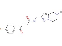 4-(4-fluorophenyl)-4-oxo-N-(4,5,6,7-tetrahydropyrazolo[1,5-a]pyrazin-2-ylmethyl)butanamide hydrochloride