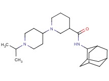 N-2-adamantyl-1'-isopropyl-1,4'-bipiperidine-3-carboxamide