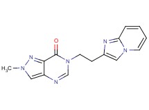 6-(2-imidazo[1,2-a]pyridin-2-ylethyl)-2-methyl-2,6-dihydro-7H-pyrazolo[4,3-d]pyrimidin-7-one