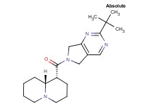 (1R,9aR)-1-[(2-tert-butyl-5,7-dihydro-6H-pyrrolo[3,4-d]pyrimidin-6-yl)carbonyl]octahydro-2H-quinolizine