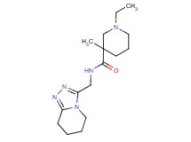 1-ethyl-3-methyl-N-(5,6,7,8-tetrahydro[1,2,4]triazolo[4,3-a]pyridin-3-ylmethyl)-3-piperidinecarboxamide