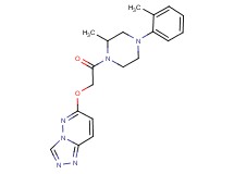 6-{2-[2-methyl-4-(2-methylphenyl)-1-piperazinyl]-2-oxoethoxy}[1,2,4]triazolo[4,3-b]pyridazine