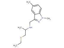 N-[(1,5-dimethyl-1H-indazol-3-yl)methyl]-1-(ethylthio)propan-2-amine