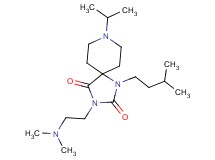 3-[2-(dimethylamino)ethyl]-8-isopropyl-1-(3-methylbutyl)-1,3,8-triazaspiro[4.5]decane-2,4-dione