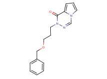 2-[3-(benzyloxy)propyl]pyrrolo[1,2-d][1,2,4]triazin-1(2H)-one