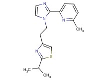 2-{1-[2-(2-isopropyl-1,3-thiazol-4-yl)ethyl]-1H-imidazol-2-yl}-6-methylpyridine