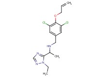 N-[4-(allyloxy)-3,5-dichlorobenzyl]-1-(1-ethyl-1H-1,2,4-triazol-5-yl)ethanamine