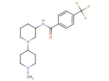 N-(1'-methyl-1,4'-bipiperidin-3-yl)-4-(trifluoromethyl)benzamide