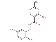 N-(2,5-dimethylbenzyl)-2,4-dimethylpyrimidine-5-carboxamide