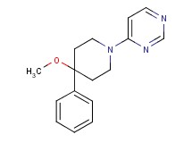 4-(4-methoxy-4-phenylpiperidin-1-yl)pyrimidine