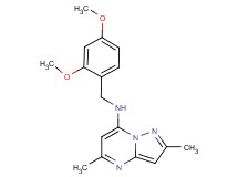 N-(2,4-dimethoxybenzyl)-2,5-dimethylpyrazolo[1,5-a]pyrimidin-7-amine