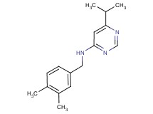 N-(3,4-dimethylbenzyl)-6-isopropylpyrimidin-4-amine