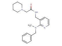 N-({2-[benzyl(methyl)amino]-3-pyridinyl}methyl)-2-(1-piperidinyl)acetamide