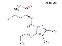 N~2~-(5-ethyl-2,3-dimethylpyrazolo[1,5-a]pyrimidin-7-yl)-L-leucinamide