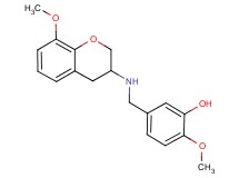2-methoxy-5-{[(8-methoxy-3,4-dihydro-2H-chromen-3-yl)amino]methyl}phenol
