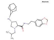 (4R)-4-(2-adamantylamino)-N-[2-(1,3-benzodioxol-5-yl)ethyl]-1-isobutyl-L-prolinamide