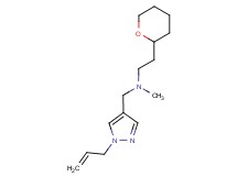 N-[(1-allyl-1H-pyrazol-4-yl)methyl]-N-methyl-2-(tetrahydro-2H-pyran-2-yl)ethanamine
